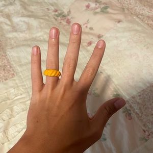 Orange ring size Womens 8